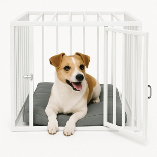 KLATKA KENNELOWA KOJEC DLA PSA TRANSPORTER MOCNA - M