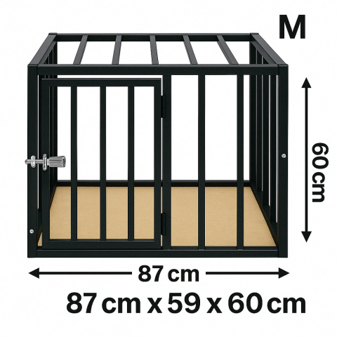 KLATKA KENNELOWAC KOJEC DLA PSA TRANSPORTER MOCNA - M KLATKA KENNELOWAC KOJEC DLA PSA TRANSPORTER MOCNA - M