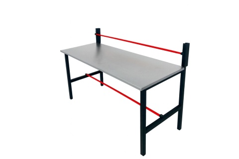 STÓŁ DO PAKOWANIA PACZEK PRZESYŁEK STÓŁ 120X70 - BLAT STALOWY