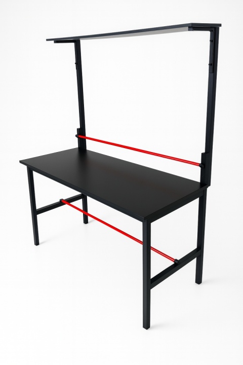 STÓŁ DO PAKOWANIA PACZEK PRZESYŁEK 140X70 + PÓŁKA