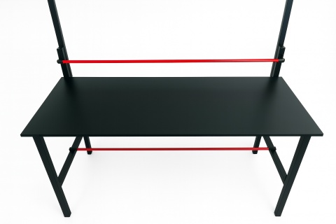 STÓŁ DO PAKOWANIA PACZEK PRZESYŁEK 140X70 + PÓŁKA